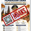 [HOAKS] Penyaluran Bantuan via Facebook Messenger dari Gubernur Bali – 23/06/2026